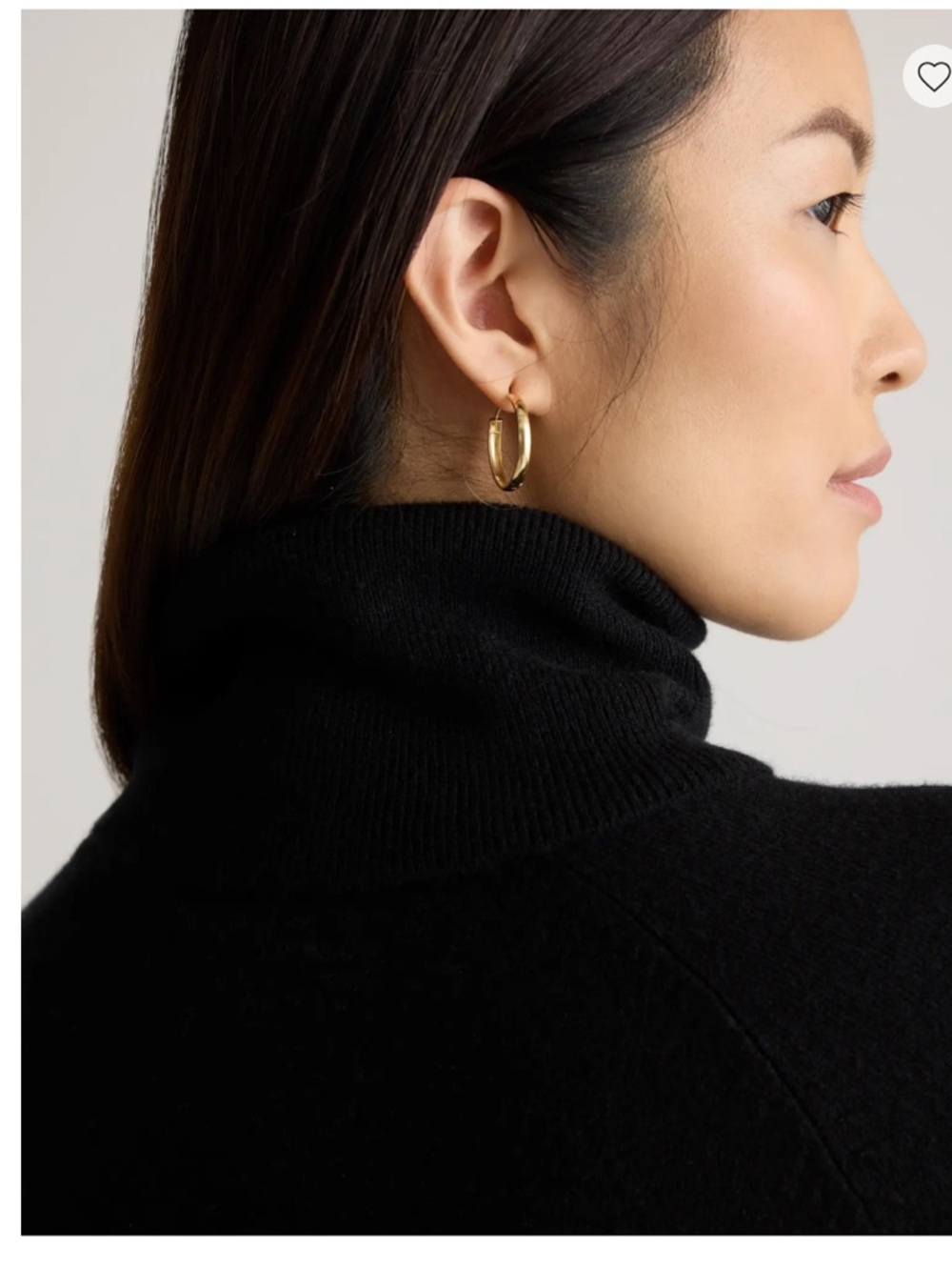 Quince Mongolian Cashmere Turtleneck Sweater Dress Black M - Picture 3 of 13